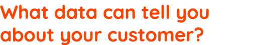 What data can tell you about your customer 