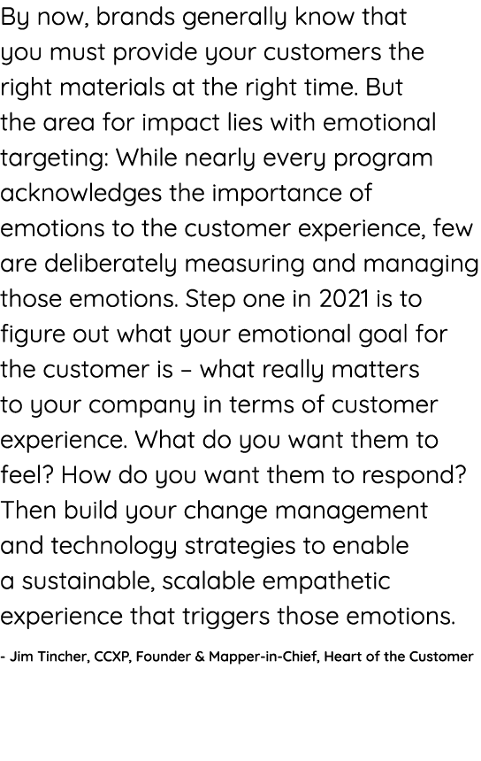 By now, brands generally know that you must provide your customers the right materials at the right time  But the are   